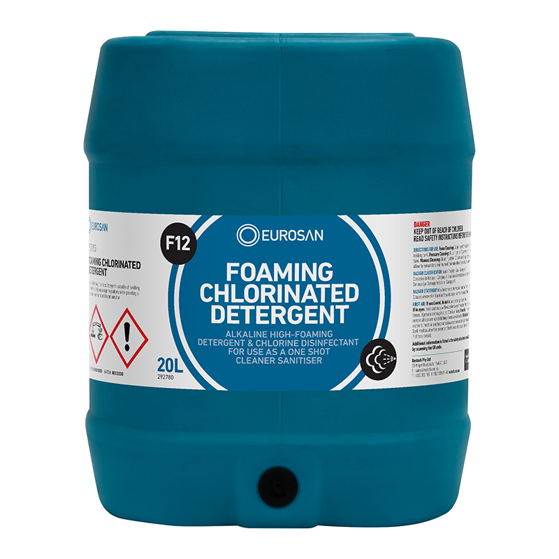 F12 Foaming Chlorinared Detergent 20L 